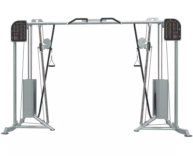 DFT Fitness KJ-1231 Professional Commercial Cable Crossover Machine – Dual Adjustable Pulley Station | 3.7-Meter Heavy-Duty Steel Full Body Strength Trainer