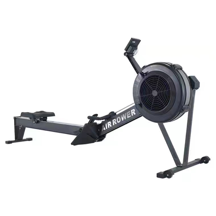 TechnoFitness DB-113 Commercial Air Rowing Machine – Full-Body Cardio Trainer | Professional Home & Gym Rower