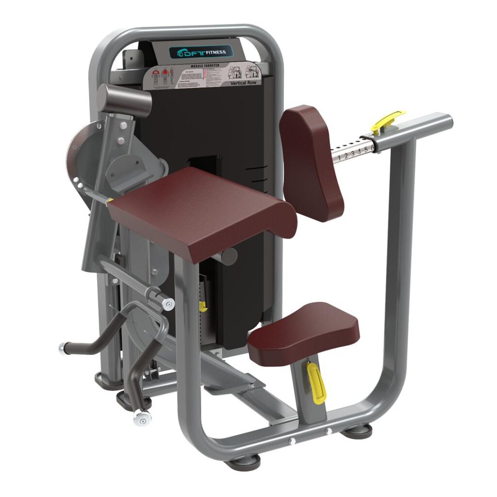 TechnoFitness DFT-1690 Commercial Bicep & Tricep Dual Station – 100kg Solid Steel Weight Stack | Professional 2-in-1 Upper Arm Isolation Machine