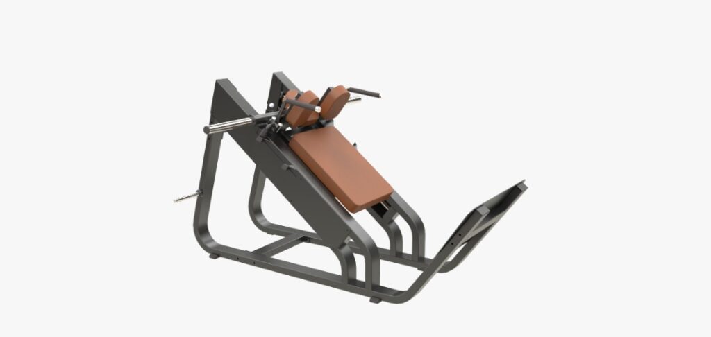 TechnoFitness DFT-657 Commercial Hack Squat Machine – Heavy-Duty 2.5mm Steel Frame | Professional Lower Body Strength & Leg Day Power Station