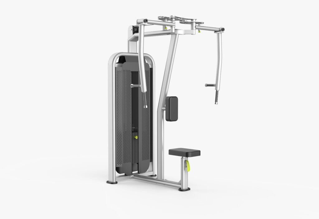 TechnoFitness DFT1604 Commercial Pec Fly & Rear Delt Machine – 100kg Steel Weight Stack | Dual-Function 2.5mm Heavy-Duty Steel Strength Station