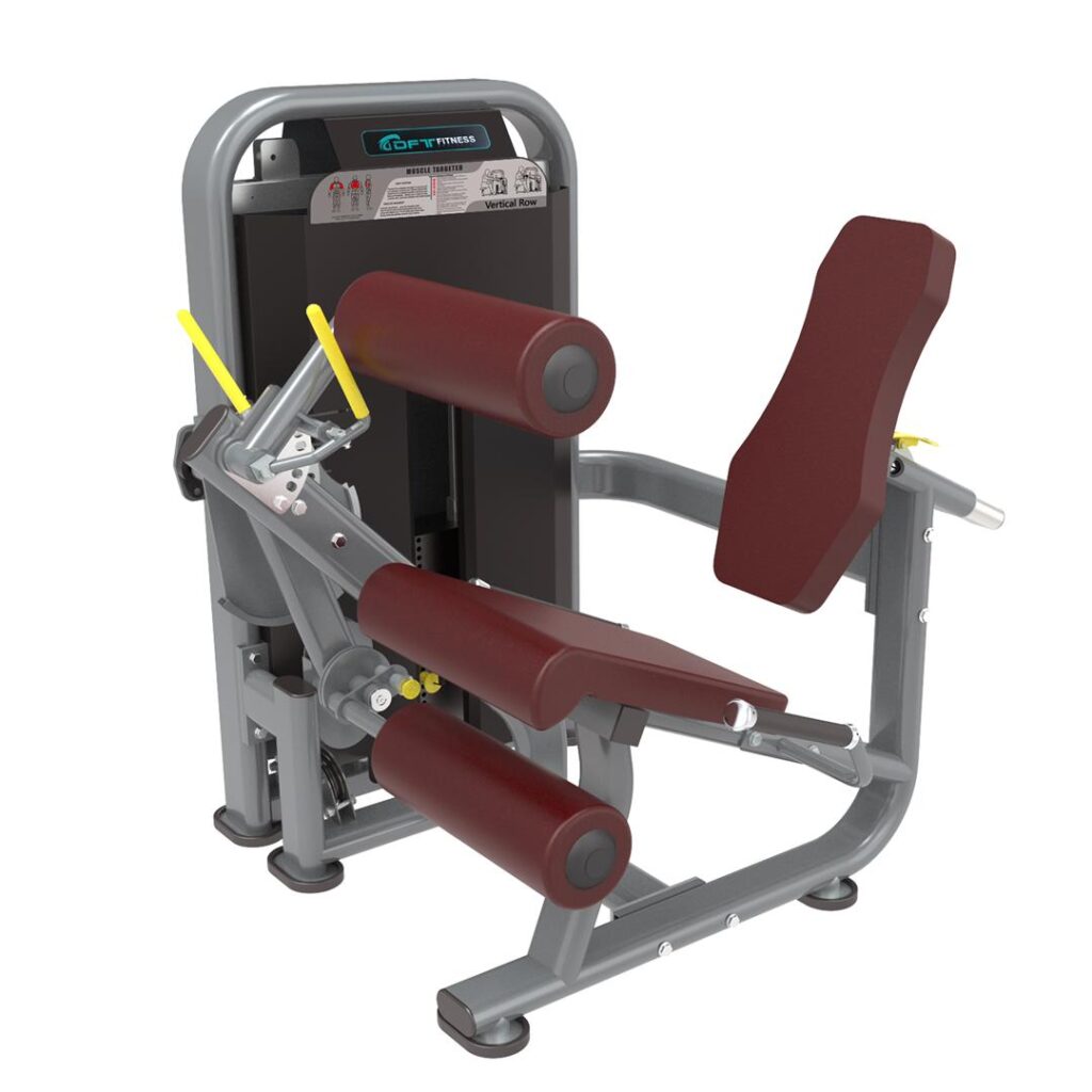 TechnoFitness DFT1692 Commercial Leg Extension & Seated Leg Curl Dual Station – 100kg Steel Weight Stack | Professional 2-in-1 Lower Body Sculpting Machine