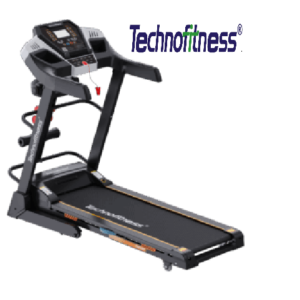 TechnoFitness T500 Smart Folding Treadmill – 3.0HP DC Motor Power Runner Auto Incline, 14km-h Max Speed & 120KG Capacity Bluetooth App Sync for Zwift, Kinomap & Spax