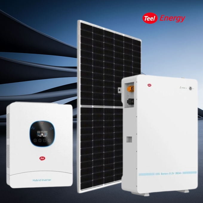 itelSolar PowerMax 16KWh: The Ultimate 16kWh 6kW Whole-Home Energy System with Installation 6kw Hybrid inverter | 16kwh Lithium Battery | 12unit of 590W Panels